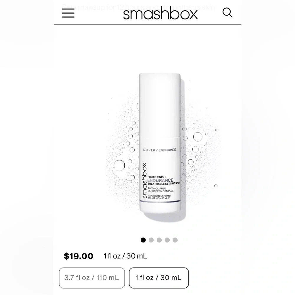 Smashbox Photo Finish Endurance Setting Spray